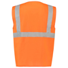 Afbeeldingen van VEILIGHEIDSVEST ISO20471 FLUORORANGE M-L