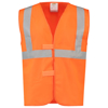 Afbeeldingen van VEILIGHEIDSVEST ISO20471 FLUORORANGE M-L