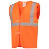 Afbeeldingen van VEILIGHEIDSVEST ISO20471 FLUORORANGE M-L