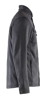 Afbeeldingen van PIQUE FLEECEVEST ZWART MELEE L 323225339991L
