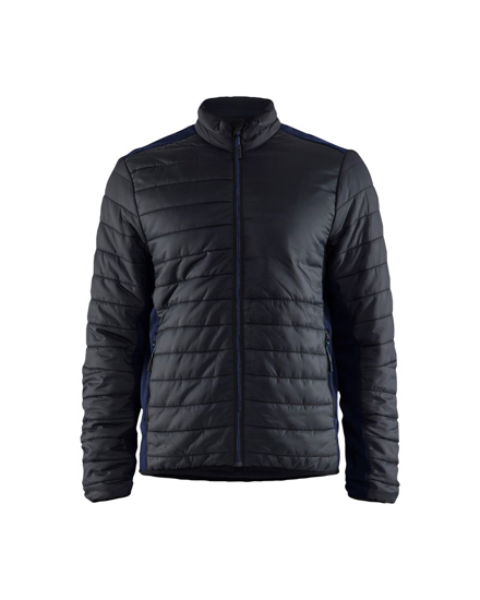 Afbeeldingen van WARM GEVOERD VEST ZWART/DONKER MARINEBLAUW M 471020309986M