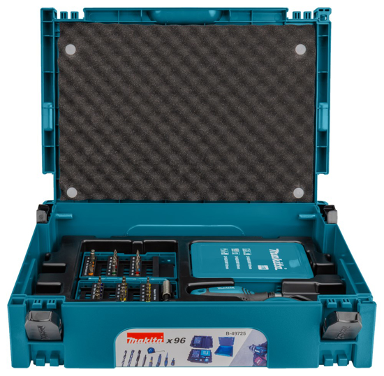 Afbeeldingen van MAKITA BOREN/SCHROEFBITSET 96 DLG IN M-BOX1 B-49725