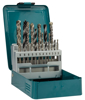 Afbeeldingen van MAKITA BOREN/SCHROEFBITSET 62 DLG IN M-BOX1 B-53908