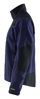 Afbeeldingen van WINDDICHT FLEECEJACK MARINEBLAUW/ZWART XL 495525248999XL