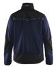 Afbeeldingen van WINDDICHT FLEECEJACK MARINEBLAUW/ZWART XL 495525248999XL