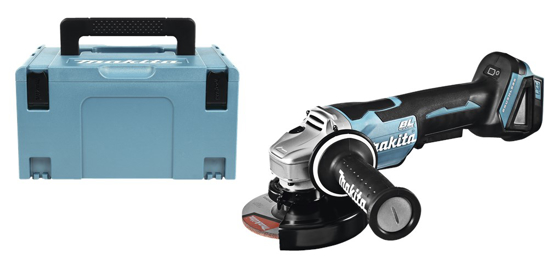 Afbeeldingen van MAKITA 18 V HAAKSE SLIJPER 125 MM DGA508ZJ
