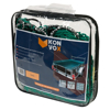 Afbeeldingen van KONVOX AANHANGWNET+HOEKLUS+ELASTIEK 1.5X2M GROEN
