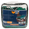 Afbeeldingen van KONVOX AANHANGWNET+HOEKLUS+ELASTIEK 1.5X2M GROEN