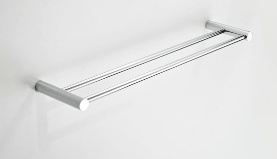 Afbeeldingen van IDA HANDDOEKREK DUBBEL CHROOM 60CM