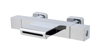 Afbeeldingen van ROMBO THERMOSTATISCHE BADMENGKRAAN WATERVAL CHROOM 15CM