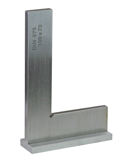 Afbeeldingen van PLAATWINKELHAAK MET AANSLAG 200X130MM DIN875/2