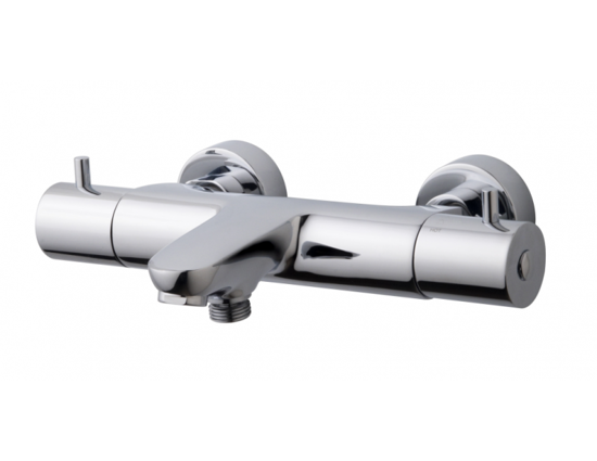 Afbeeldingen van CARAL THERMOSTATISCHE BADMENGKRAAN CHROOM 15CM