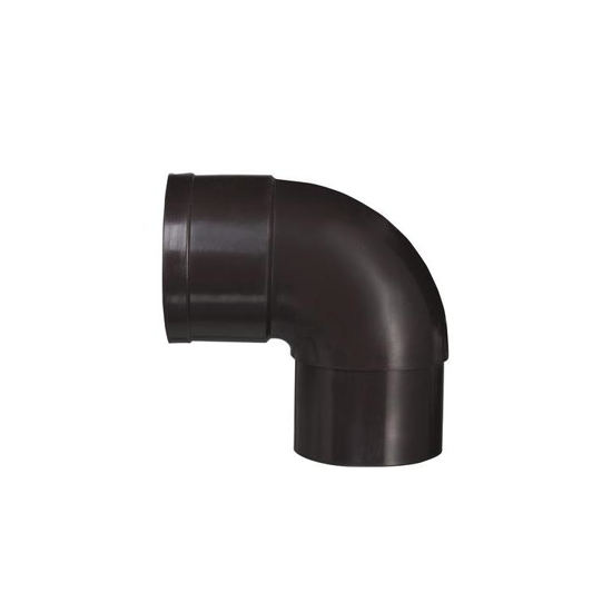 Afbeeldingen van PVC BOCHTVERJONGING BRUIN HWA 1XMOF 87GRADEN 60MM