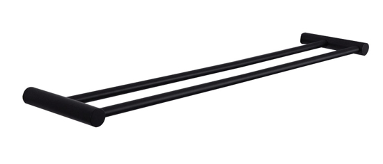 Afbeeldingen van IDA HANDDOEKREK DUBBEL ZWART 60CM