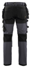 Afbeeldingen van WERKBROEK 4-WEG STRETCH MEDIUM GRIJS/ZWART C52 152216459699C52