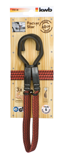 Afbeeldingen van BAGAGEBINDER PLAT 40 CM
