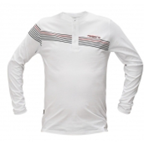 Afbeeldingen van SANDOWN T-SHIRT LONG SLEEVE-WIT-3XL