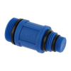 Afbeeldingen van BONFIX UNIVERSELE KUNSTSTOF AFDEKSTOP BLAUW 3/8" - 1/2"- 3/4"