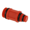 Afbeeldingen van BONFIX UNIVERSELE KUNSTSTOF AFDEKSTOP ROOD 3/8" - 1/2"- 3/4"
