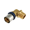 Afbeeldingen van BONFIX ALU-PERS KNIEKOPPELING 3/4" BUI X 20 MM