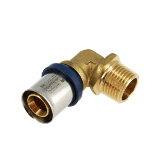 Afbeeldingen van BONFIX ALU-PERS KNIEKOPPELING 3/4" BUI X 20 MM