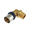 Afbeeldingen van BONFIX ALU-PERS KNIEKOPPELING 3/4" BUI X 20 MM