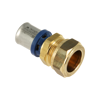 Afbeeldingen van BONFIX ALU-PERS RECHTE VERLOOPKOPPELING 20 X 22 MM KNEL