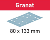 Afbeeldingen van FESTOOL SCHUURSTROKEN GRANAT STF 80X133 P180 GR/10