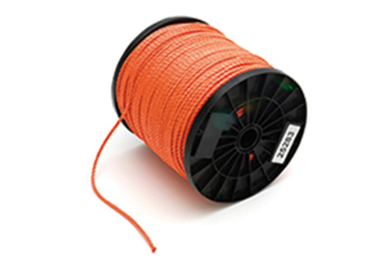 Afbeeldingen van  TOUW GESLAGEN PP 10MM ORANJE ROL 80 MTR