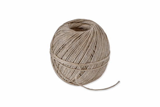 Afbeeldingen van  BINDTOUW HENNEP 2/6 100 GR. CA. 100 MTR
