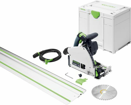 Afbeeldingen van FESTOOL INVALCIRKELZAAGMACHINE TS 60 KEBQ-PLUS-FS