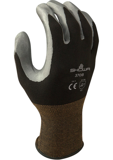 Afbeeldingen van SHOWA HANDSCHOEN 370B NITRIL COATING MAAT L NMB##