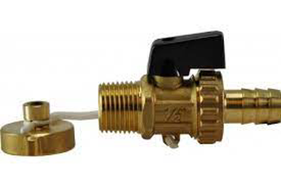 Afbeeldingen van VUL- EN AFTAPKRAAN + HENDEL 5840 3/4"