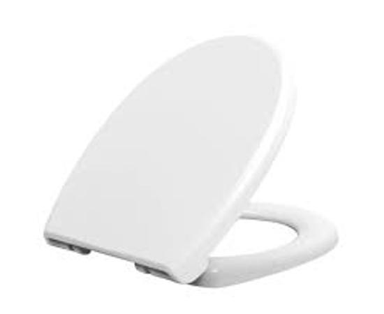 Afbeeldingen van MENIR TOILETZITTING + DEKSEL SOFT-CLOSE WIT