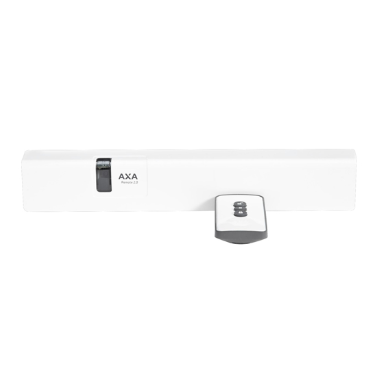 Afbeeldingen van AXA-REMOTE-2.0/SKG**/WIT