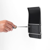Afbeeldingen van RENEW TOILETROLHOUDER MET KLEP MATT BLACK