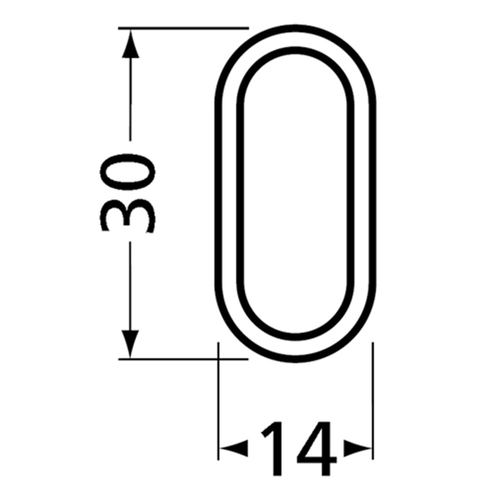 Afbeeldingen van BUIS GARDELUX-1 200CM MAT ZWART (1014)