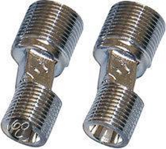 Afbeeldingen van BONFIX BS-KOPPELING 1/2 INCH. X 3/8 INCH.BU. SET P.2ST. DHZ