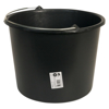Afbeeldingen van EMMER ZWART GRIPLINE-D 20L  KNOPBEUGEL L-SCALA