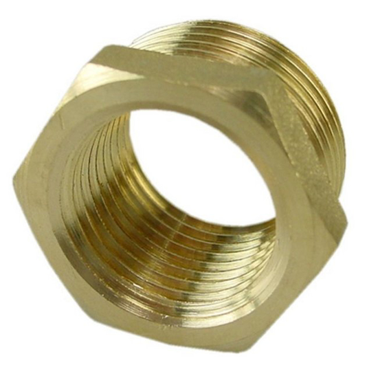 Afbeeldingen van MESSING GASDRAAD VERLOOPRING 3/8"BUI X 1/4"BI