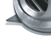 Afbeeldingen van BOLROOSTER RVS 304 ZWART RAL7021 �150MM