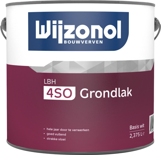 Afbeeldingen van WIJZONOL 4SO GRONDLAK BASIS TRANSPARANT 2 LITER