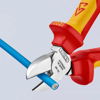 Afbeeldingen van KNIPEX ZIJSNIJTANG 160MM VDE