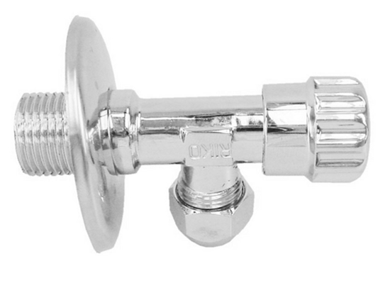 Afbeeldingen van LUXOR HOEKSTOPKRAAN 1/2" BUITENDRAAD X 10MM KNEL ZONDER FILTER