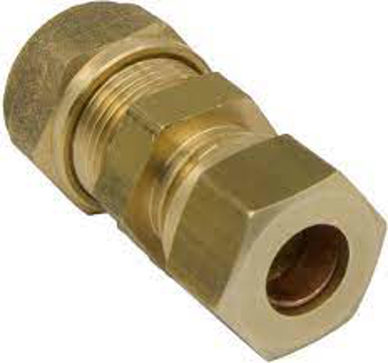 Afbeeldingen van MESSING KNEL RECHTE KOPPELING P-901 10 X 10