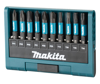 Afbeeldingen van MAKITA SLAGSCHROEFBITSET 10-DELIG E-12011