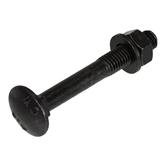 Afbeeldingen van BLACKLINE SLOTBOUT+MOER+SLUITRING HCP ZWART M8X40 (25)