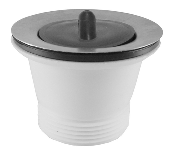 Afbeeldingen van LOSSE KUNSTSTOF PLUG WIT 1.1/2" X 70MM