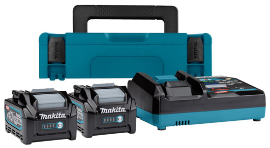 Afbeeldingen van MAKITA STARTSET XGT DC40RA / 2X BL4040 191J97-1