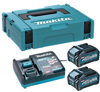 Afbeeldingen van MAKITA STARTSET XGT DC40RA / 2X BL4040 191J97-1